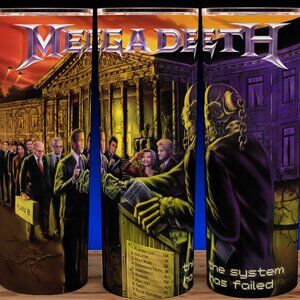 Megadeth The System Has Failed Heavy Metal Cup Mug Tumbler 20oz